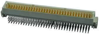 Conn DIN 41612 PIN 96 POS 2.54mm Solder RA Thru-Hole