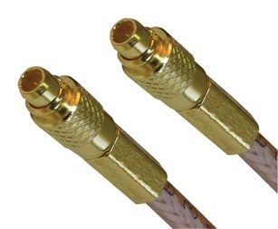 Cable Assembly RG316 0.304m MMCX to MMCX PL-PL Crimp-Crimp Bag