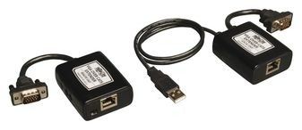 VGA OVER CAT5 CAT6 EXTENDER TRANSMITTER & RECEIVER USB 60HZ