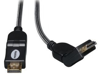 10FT HIGH SPEED HDMI CABLE SWIVEL CONNECTORS VIDEO AUDIO M/M
