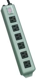 WABER POWER STRIP 120V RIGHT ANGLE 5-15R 6 OUTLET 15FT CRD