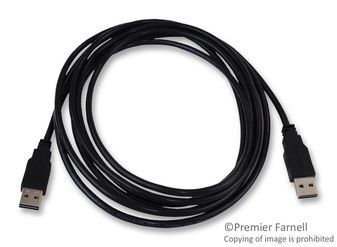 10FT USB 2.0 HI-SPEED UNIVERSAL REVERSIBLE CABLE M/M