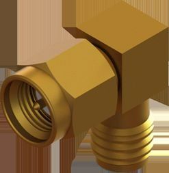 SMA Female  to Male Adapter, R/A