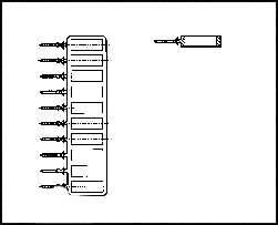 Connector Accessories Flush Keying Plug Nylon 6/6 Natural Strip
