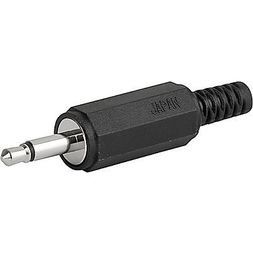 AUDIO PLUG 3.5MM 2P INSULATED