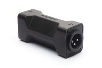 Conn XLR Adapter M-M 3/3 POS ST 3 Terminal 2 Port