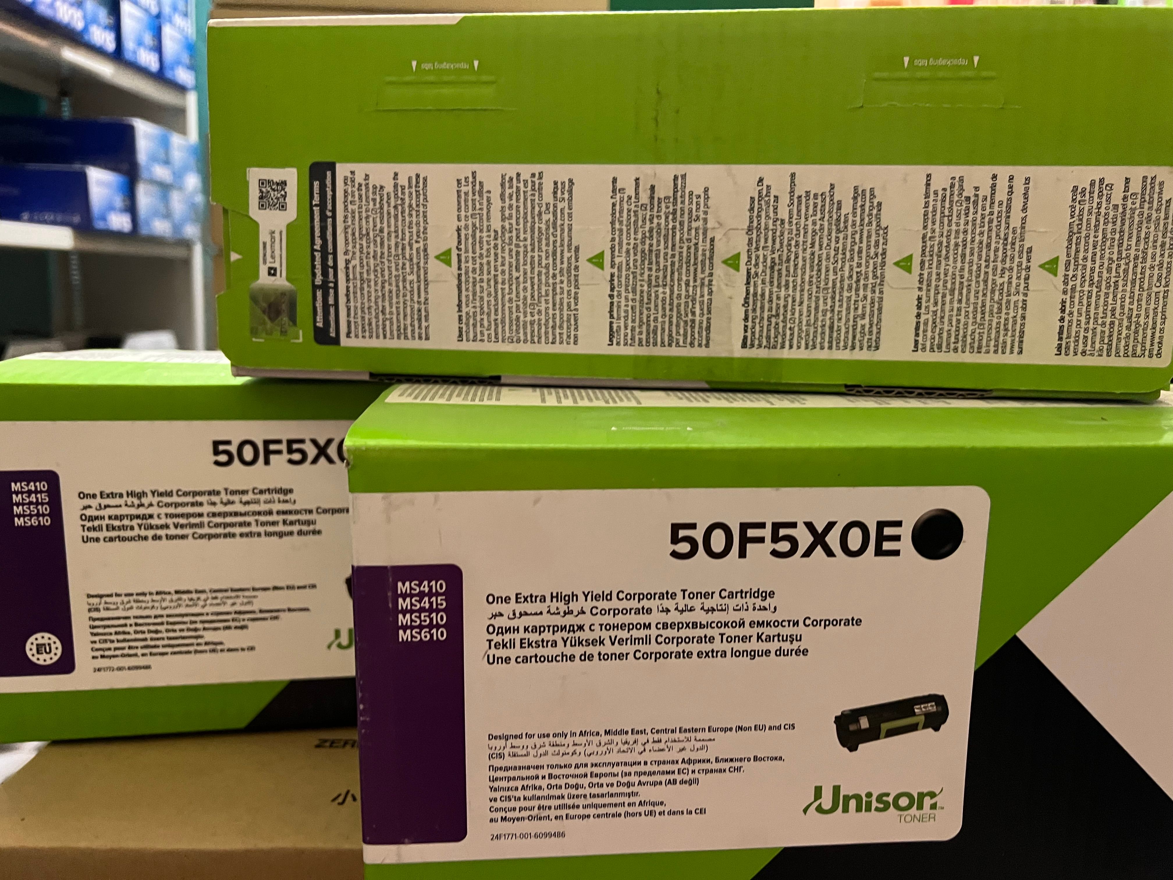 Картридж 50F5X00/50F5X0E для Lexmark MS410/510/610