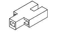 Conn Housing RCP 3 POS Crimp ST Cable Mount Box