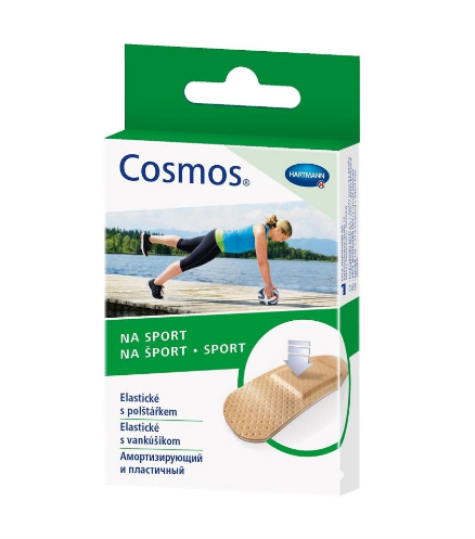 COSMOS sport - Пластырь-пластинки из полиуретановой пленки  №20, 1,9х7,2см  ,  5354235, Hartmann