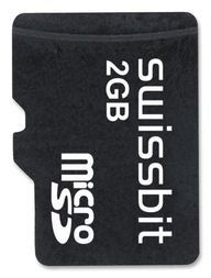 Flash Memory Card 2 GB 2.7V to 3.6V microSD Card