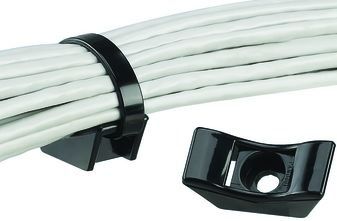 Cable Accessories Tie Mount Nylon 6/6 Black Bulk