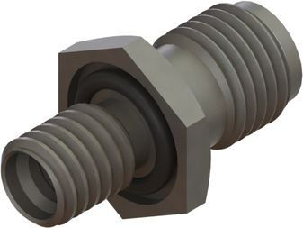 SMP Male  to SMA Female Bulkhead Adapter, FD