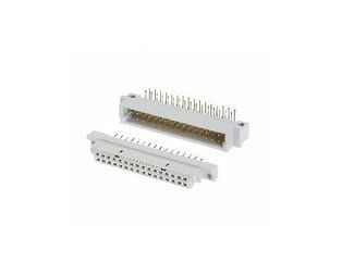 Conn DIN 41612 HDR 32 POS 2.54mm Solder RA Thru-Hole