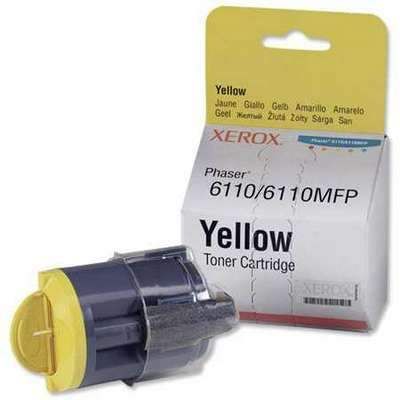 Картридж 106R01204 для Xerox Phaser 6110 желтый