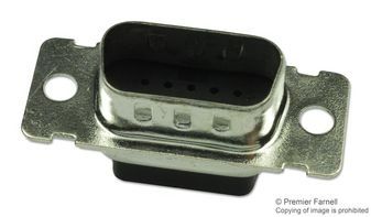 Conn D-Subminiature M 15 POS Crimp ST Panel Mount/Cable Mount 15 Terminal 1 Port