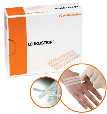 Повязка фиксирующая  LEUKOSTRIP 102мм x 13.0мм Комплект из 6 упаковок x 50 шт.,Smith&Nephew