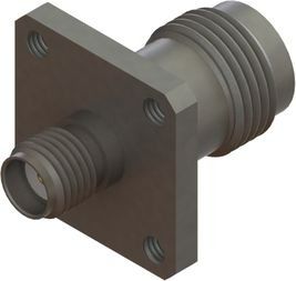 SMA Female  to PTNC Female Adapter, 4 Hole