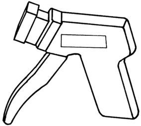 Pistol Grip For Wire Mount Socket Connector To Discrete Wire