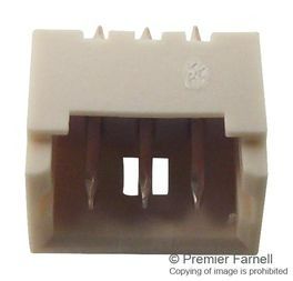 Conn Wire to Board HDR 3 POS 1.25mm Solder ST Thru-Hole Tray