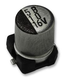Cap Aluminum 330uF 25V 20% (10 X 14mm) SMD 0.27 Ohm 300mA 3000 hr 105°C Blister T/R