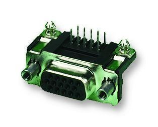 Conn D-Subminiature SKT 26 POS 2.29mm Solder RA Thru-Hole 26 Terminal 1 Port Tray