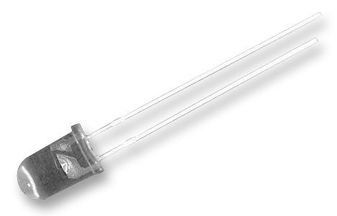 LED IrLED 890nm 2-Pin T-1 3/4 Bulk