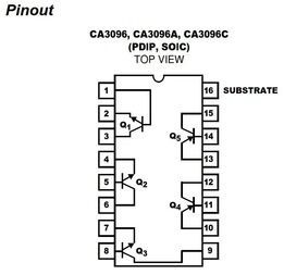 Trans GP BJT NPN 15V 0.1A 16-Pin PDIP