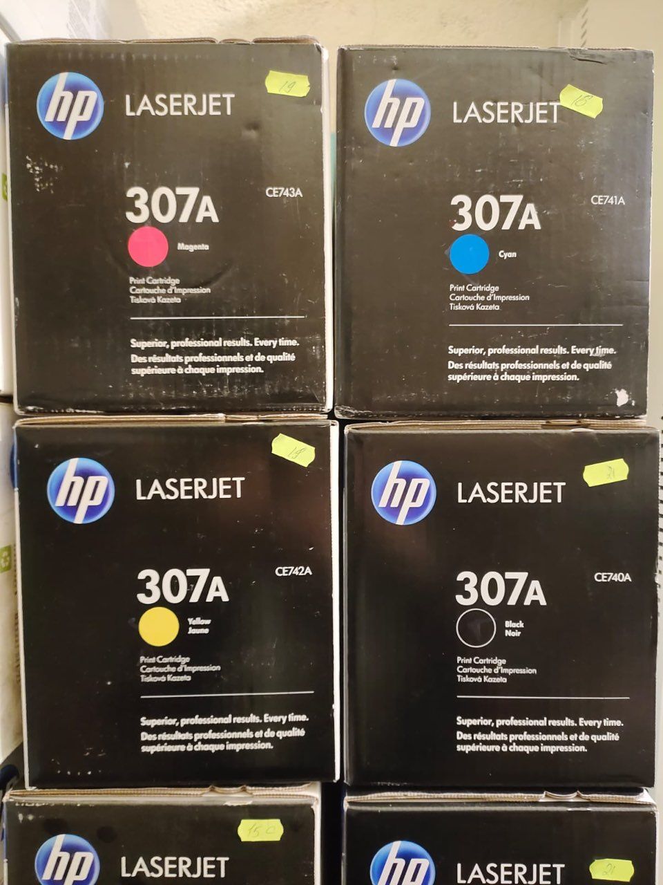 Картридж CE740A,CE741A ,CE742A ,CE743A для HP CLJ CP5225 комплект