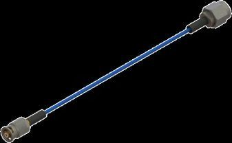 SMP Female to SMA Male QB Cable Assembly for .047 Cable (OAL 6")