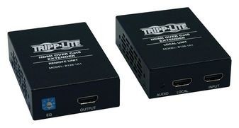 HDMI OVER CAT5 CAT6 EXTENDER TRANSMITTER RECEIVER VID AUDIO