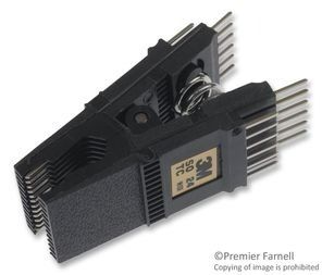 Conn Test Clip M 28 POS Solder ST SMD 1 Port