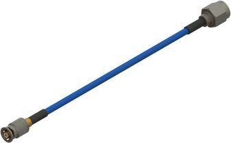 SMP Female to SMA Male QB Cable Assembly for .085 Cable (OAL 24")