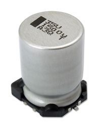 Cap Aluminum 680uF 35V 20% (16 X 16mm) SMD 1400mA 5000 hr 125°C T/R