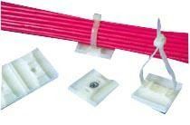 Cable Accessories Cable Tie Entry Mount Acrylonitrile Butadiene Styrene White