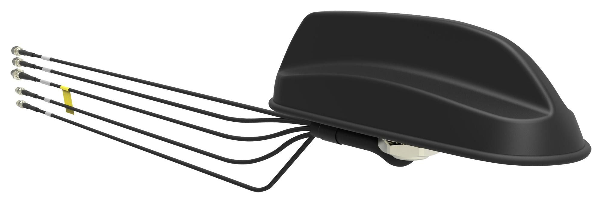 Shark Fin Antenna Right Hand Circular 1562MHz to 1612MHz/1710MHz to 2170MHz/2300MHz to 2700MHz/2300MHz to 3800MHz/4900MHz to 6000MHz/698MHz to 960MHz Bag