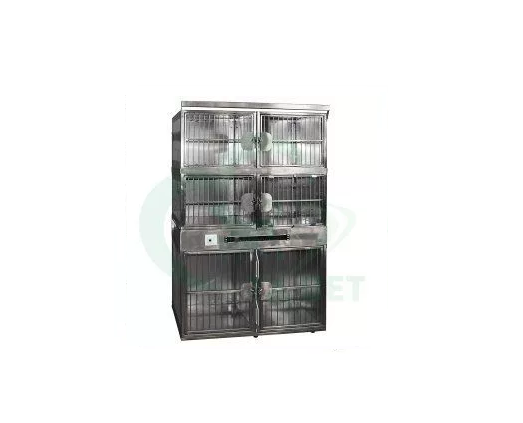 Модуль из 6 клеток из нержавеющей стали разборный 1100х650х1840h, ТД ВЕТ