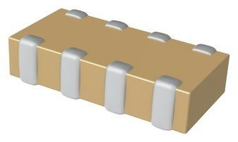 CAP CERM ARY 0.01UF 25VDC X7R 10% 0612 SMD 4 CAP