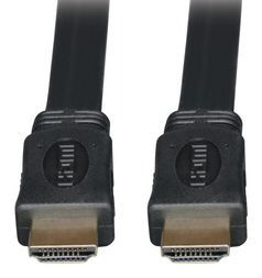 10FT HIGH SPEED HDMI FLAT CABLE DIGITAL VIDEO W/ AUDIO M/M