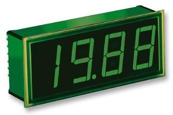 DC Voltmeter LED 14.2mm ±200mV 3.5DIGIT Panel Mount