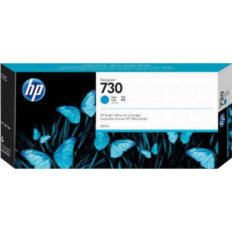 "Картридж HP P2V68A №730 голубой HP DesignJet T1600 36"""