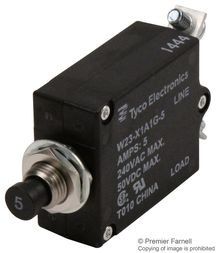 Circuit Breaker Thermal 1Pole 5A 250VAC/50VDC