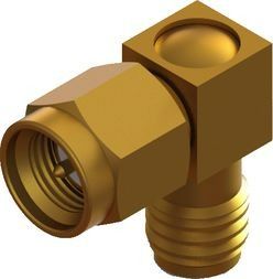 SMA Female  to Male Adapter, R/A
