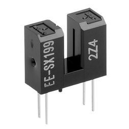 Photointerrupter Transmissive 3mm Photologic, Open Collector 4-Pin