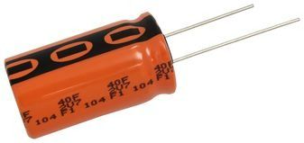 Cap 25uF 2.7Vdc -20%/50% 1000hr (16 X 25mm) Radial 7.5mm 85°C Tray