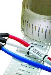 Cable Accessories Marker Tag Flame Resistant Meta-Aramid White