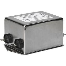 Power Line Filter 60Hz 3A 250VAC Quick Connect Chassis Mount
